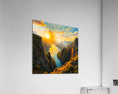 Suns Radiat Glow By ISHISH Acrylic Print