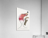 Red bird of paradise  Acrylic Print