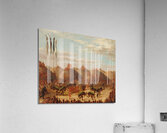 Bull Dance Mandan O-Kee-Pa Ceremony 1832 Acrylic Print