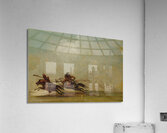 Comanche Warrior Lancing An Osage At Full Speed 1837-1839 Acrylic Print