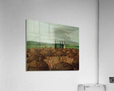 Bird’s-Eye View of The Mandan Village 1800 Miles Above St. Louis 1837-1839 Acrylic Print