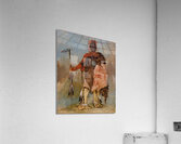 Om-Pah-Tón-Ga Big Elk a Famous Warrior 1832 Acrylic Print