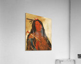 Né-Hee-Ó-Ee-Wóo-Tis Wolf On The Hill Chief of The Tribe 1832 Acrylic Print