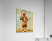 Ráw-No-Way-Wóh-Krah Loose Pipestem a Brave 1832 Acrylic Print