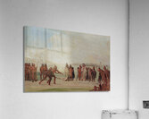 Tchung-Kee a Mandan Game Played With a Ring And Pole 1832-1833 Acrylic Print