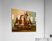 Two Comanche Girls 1834 Acrylic Print