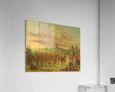 Eagle Dance 1845-1848 Acrylic Print