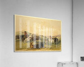 Buffalo Hunt A Numerous Group 1844 Acrylic Print