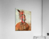 Wash-ka-mon-ya Fast Dancer a Warrior 1844-1845 Acrylic Print