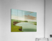 Distant View Of The Mandan Village 1832 Acrylic Print