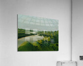 River Bluffs 1320 Miles Above St. Louis 1832 Acrylic Print