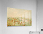 Mandan Attacking A Party Of Arikara 1832-1833 Acrylic Print