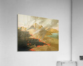 Prairie Bluffs Burning 1832 Acrylic Print