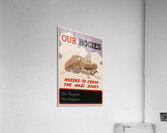 Our Bogies Needed to Crush the Nazi Bogey Acrylic Print