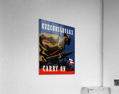 Czechoslovaks Carry On Acrylic Print