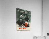 His Rifle Will Fire – Will Mine Impression acrylique