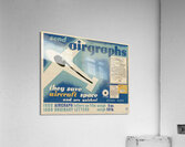 Send Airgraphs – They Save Aircraft Space and are Quicker! Acrylic Print