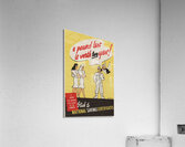 A Pound Lent is Worth Two Spent! Acrylic Print