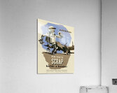 Private Scrap Builds a Bomber Acrylic Print