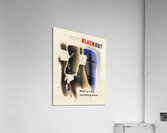 In the Blackout – Wear or Carry Something White Acrylic Print