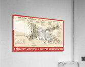 This is What You are Making…A Mighty Machine of British Workmanship – The Short Stirling Acrylic Print