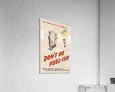 The Man Who Left the Lights On! Don’t be Fuel-ish Acrylic Print