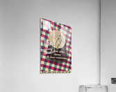 A Clear Plate Means a Clear Conscience – Don’t Take More Than You Can Eat Acrylic Print