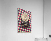 A Clear Plate Means a Clear Conscience – Don’t Take More Than You Can Eat Acrylic Print