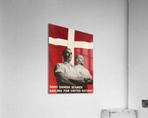 5000 Danish Seamen Sailing for United Nations Acrylic Print