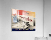 Send Airgraphs – They Save Aircraft Space Acrylic Print