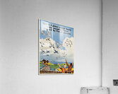 British Fighters Sweep Hourly Across Occupied France Cheered by French Peasants Acrylic Print