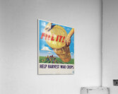 Fill it! Help Harvest War Crops 1945 Acrylic Print