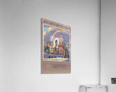 The Proud City – The Temple Church and Library After Bombardment Acrylic Print