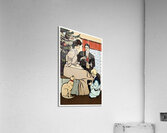 Vintage Christmas Poster ca. 1890-1907 by Edward Penfield Acrylic Print