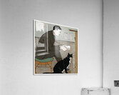 Edward Penfield Self-Portrait 1898 by Edward Penfield. Acrylic Print