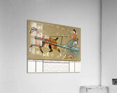 Country House calendar 1905  by Edward Penfield Acrylic Print