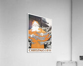 Vintage Christmas 1894 1894 by Edward Penfield Acrylic Print