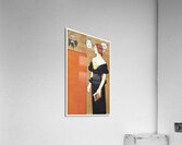 Woman in black dress ca. 1890-1907 by Edward Penfield Acrylic Print