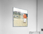 Man playing Golf ca. 1890-1907  by Edward Penfield Impression acrylique