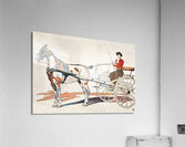 A Kentucky Breaking Cart ca.1900  by Edward Penfield   Acrylic Print