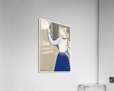 Woman holding umbrella 1897 by Edward Penfield Acrylic Print