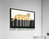 Merry Xmas 1921 by Edward Penfield Acrylic Print