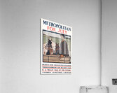 Metropolitan for July ca. 1900-1910 by Edward Penfield Acrylic Print