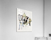 Vintage carriage 1893 by Edward Penfield Acrylic Print