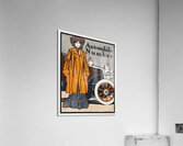 Woman and a vintage car 1903 by Edward Penfield Acrylic Print