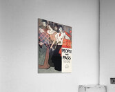 People we pass 1896 by Edward Penfield Acrylic Print