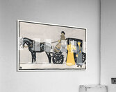 Horse carriage 1898 by Edward Penfield Acrylic Print