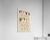 College crews ca. 1908 by Edward Penfield Acrylic Print