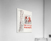 Bicycle road maps 1895 by Edward Penfield Acrylic Print