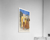 Man walking with woman 1896 by Edward Penfield Acrylic Print